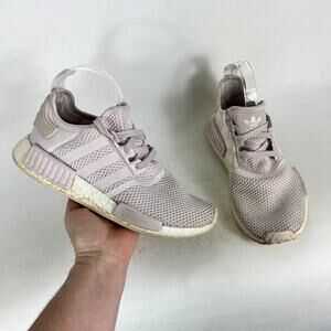 adidas NMD R1 Sneaker Women's 8 Orchid Tint Pink Lace Up Running Shoes B37652